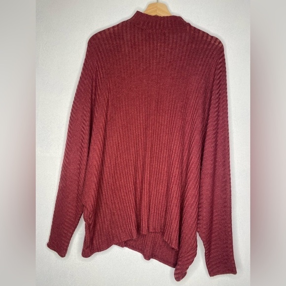 URBAN OUTFITTERS RED CUT OUT LONG SLEEVE TOP SIZE SMALL - Picture 4 of 4